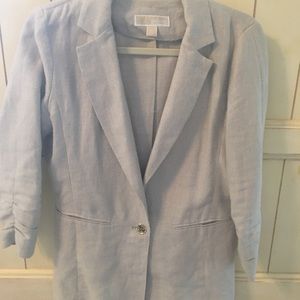 Linen blazer